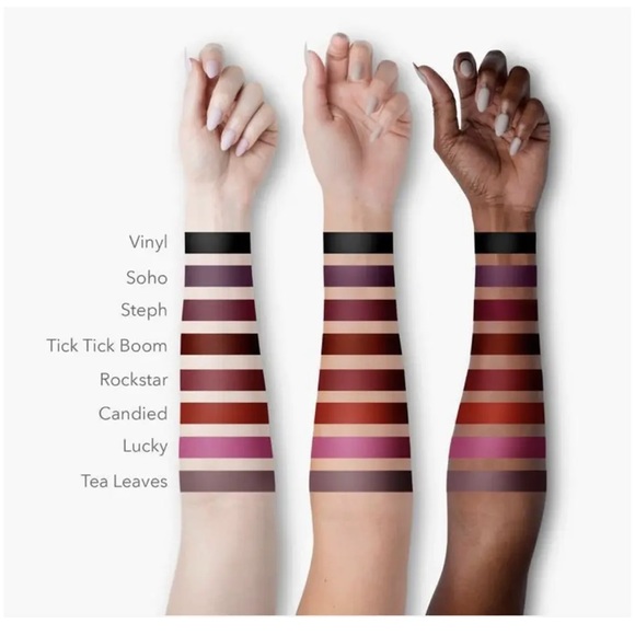 Karity Lip Lock Velvet Liquid Lipstick -Lucky NWT NLA Long-lasting, 2 Lippies - Picture 5 of 8